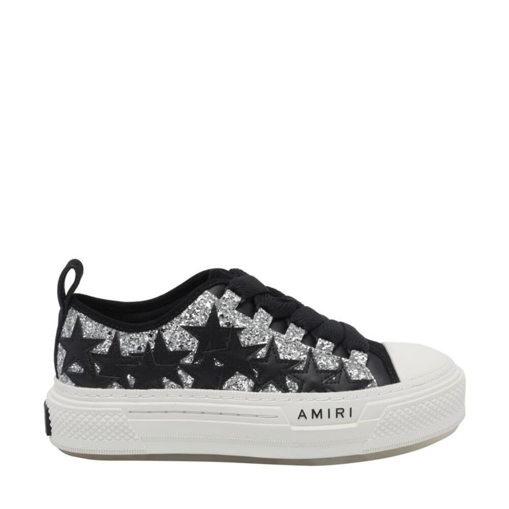 Amiri Women Glitter Star Court Sneakers